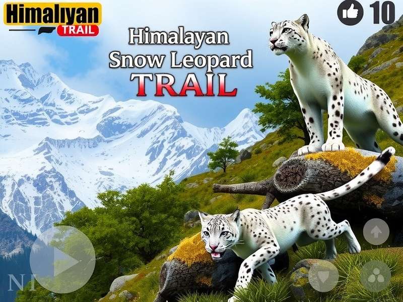 Indian players enjoying Himalayan Snow Leopard Trail